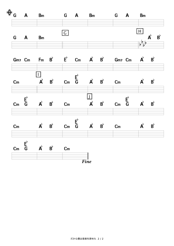 だから僕は音楽を辞めた