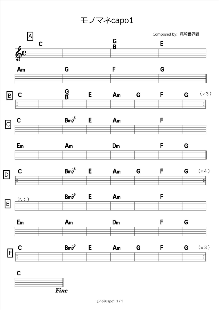 モノマネcapo1