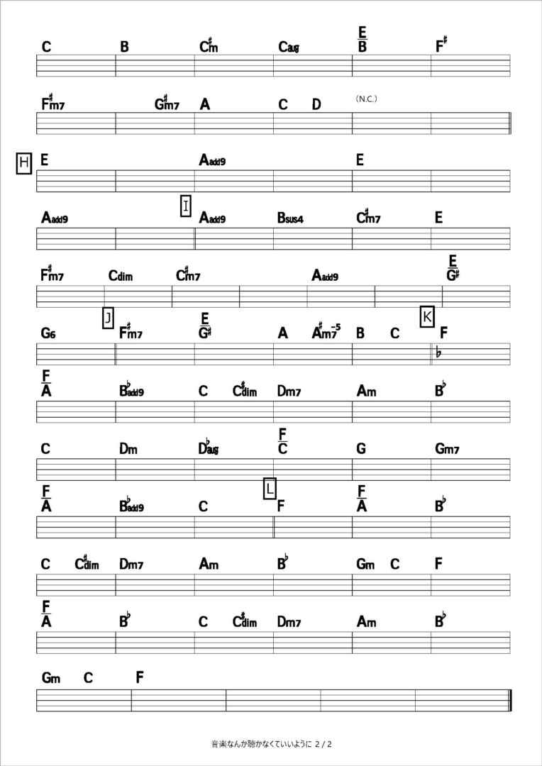 音楽なんか聴かなくていいように